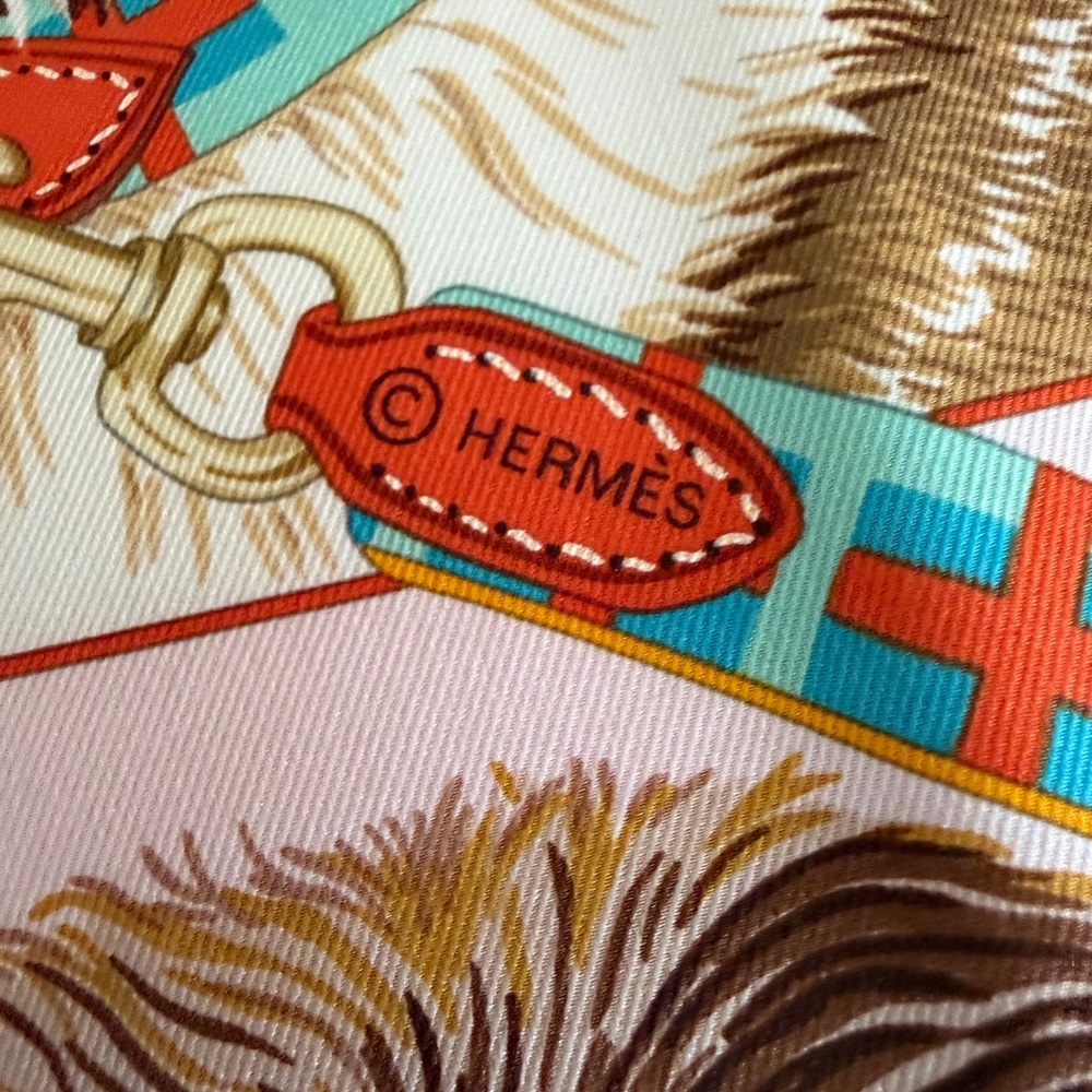 Hermes Jour de Casting scarf 70 - Picture 8 of 11